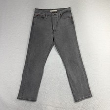 Levi  s Women  s 29 28x25 Wedgie Straight Jeans High Rise Button Fly Gray