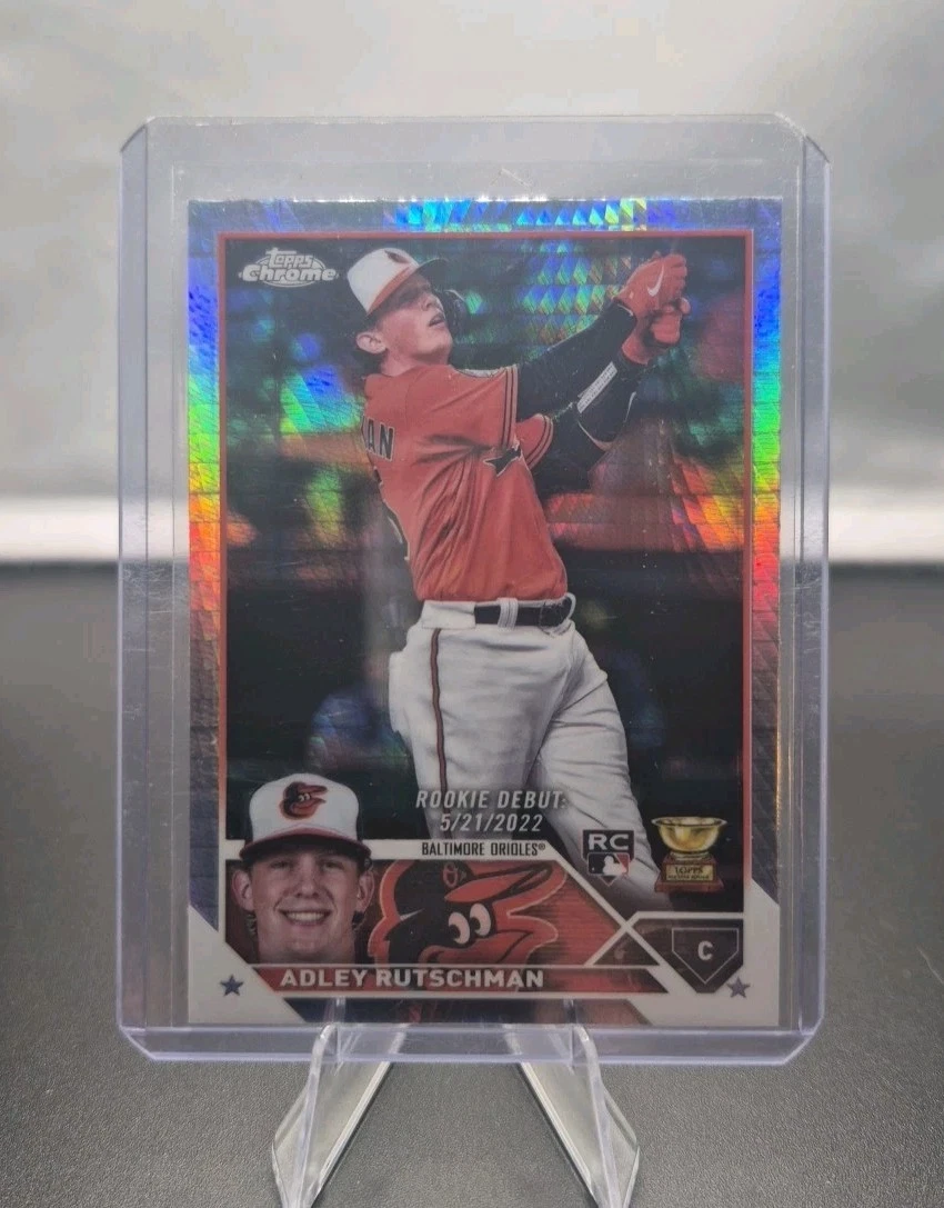 2023 Topps Chrome Update Series - Rookie Debut Refractor Adley Rutschman #USC1