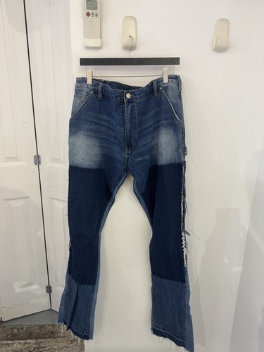 Men’s Patchwork Denim Jeans
