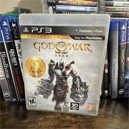 Sony God of War Saga PS3 Action Collection M NTSC-U/C Includes 5 Games