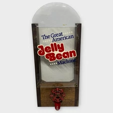 Great American Jelly Bean Machine Wall Hanging Dispenser Retro Vintage Belly M&M
