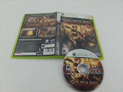 Golden Axe Beast Rider (Microsoft Xbox 360, 2008)  No Manual 