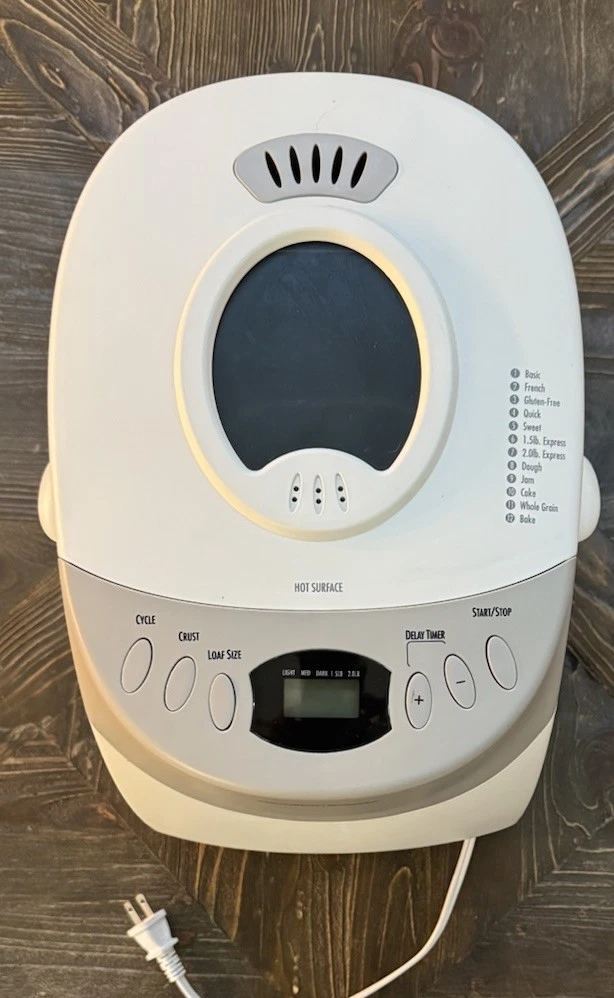 Hamilton Beach 29881 Bread Maker Machine 12 Settings 2lb Loaf Tested Working
Opens in a new window o