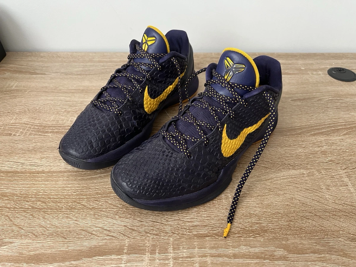 Kobe シューズ ブラック/イエロー/パープル Nike Kobe IX EM QS (GS) Black/ Black-Court Purple-Yellow | Footshop