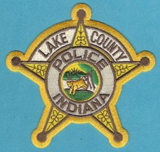LAKE COUNTY INDIANA POLICE SHOULDER PATCH