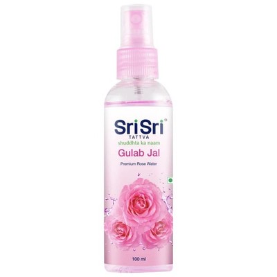 Sri Sri Tattva Gulab Jal Spray 100ml x2 | Pure Rose Water Toner Mist