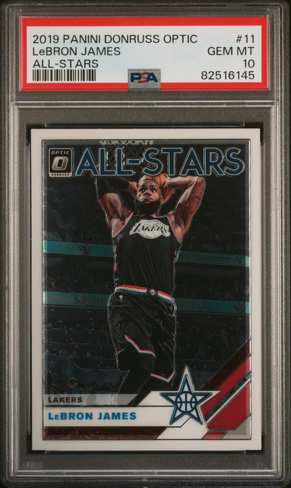 Lebron James trading card