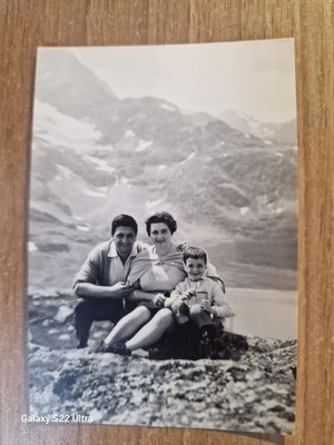 21283. 1967 Bernina Mountain Pass Photograph - 10.5x7