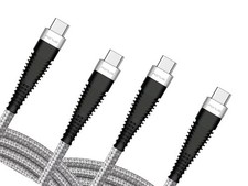 6ft and 10ft Long PD USB-C Cables Fast Charge TYPE-C to TYPE-C for SmartPhones