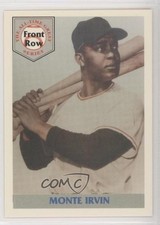 1992 Front Row The All-Time Great Series Promos Monte Irvin #1 HOF 3c7