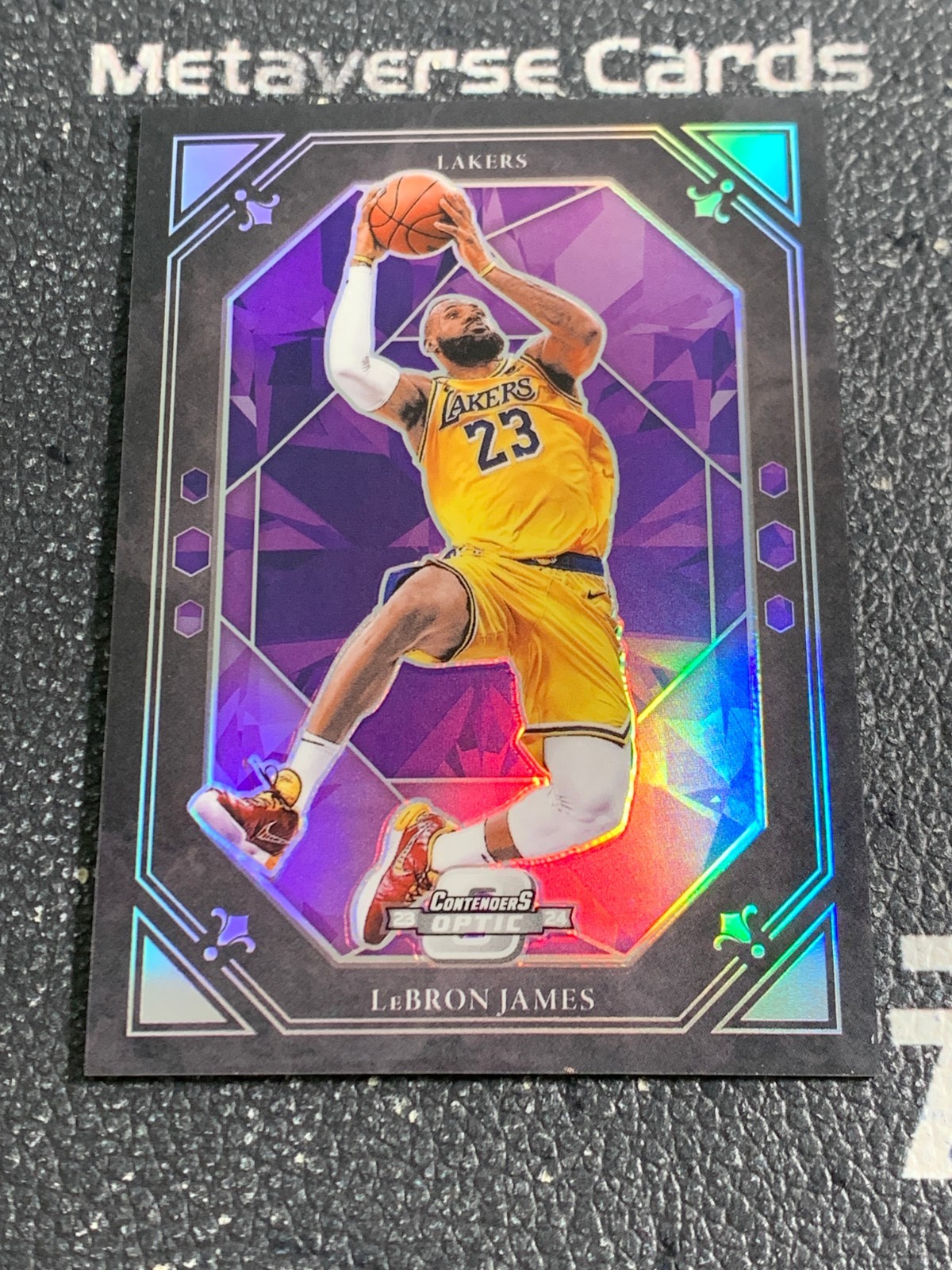 2023-24 Panini Contenders Optic Lebron James Crown Jewels Case Hit SSP Lakers