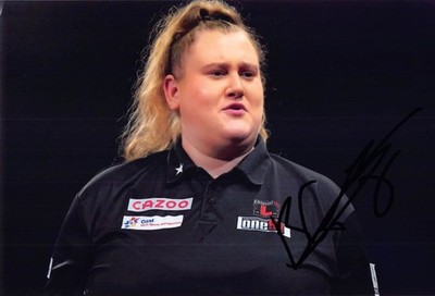 Beau Greaves - Darts - Foto - 10x15 cm- original signiert ! TOP ! (1)