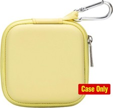 Square Hard Shell Mini-Portable Case for Earbuds, Apple EarPods/Samsung Galaxy