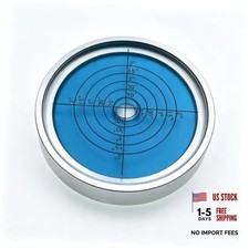 74x15mm metal horizontal bubble universal high precision bubble level Blue