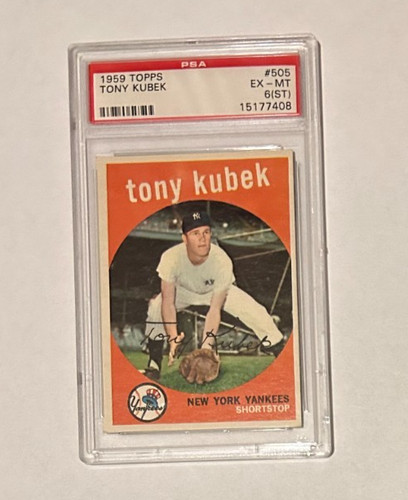 1959 Topps Tony Kubek #505 card