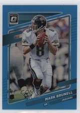 2021 Panini Donruss Optic Aqua Prizm 75/299 Mark Brunell #119 13rw