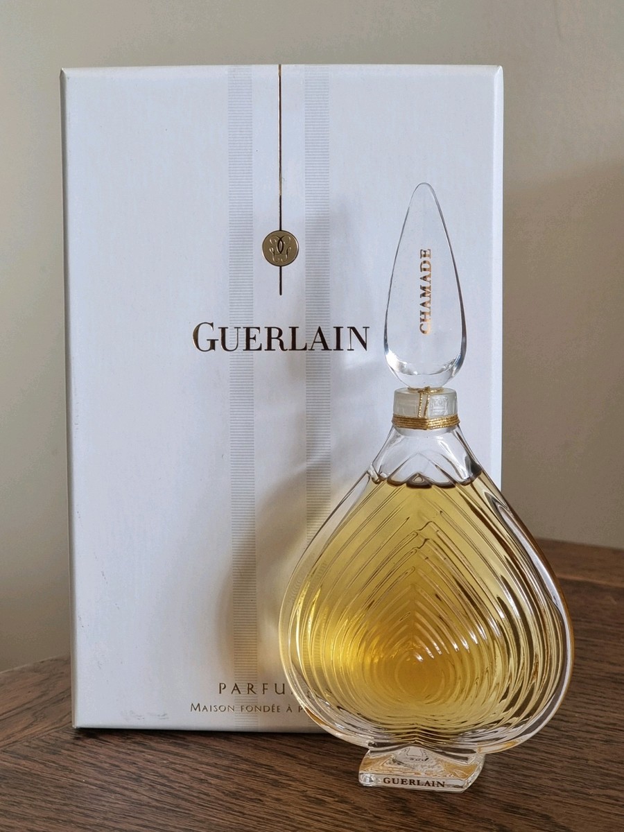 【廃盤レア】Guerlain Chamade 香水 30ml Guerlain Chamade Parfum Crystal Perfume 1969 Bottle 30ml