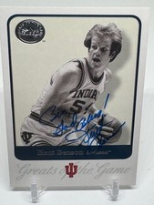 2001 Fleer #46 Greats Of The Game Kent Benson SIGNED NBA Basketball Card