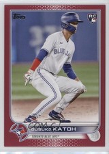 2022 Topps Update Mother's Day Hot Pink 9/50 Gosuke Katoh #US41 0wn0