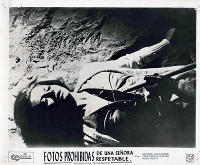 Dagmar Lassander in Días de angustia (1970)   Vintage Hollywood Photo 1198K
