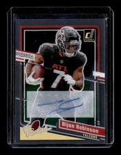2023 Clearly Donruss #2 Bijan Robinson The Rookies Holo Silver #/25