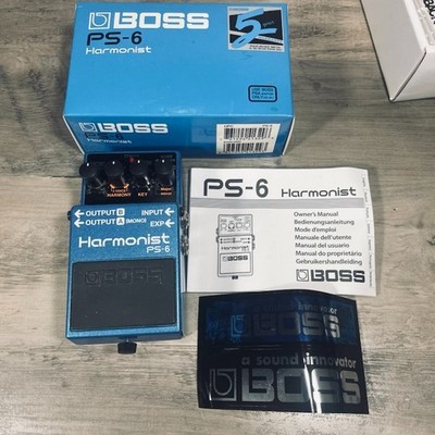 Boss PS 6 Harmonist Pitch Shifter Harmony Guitar Effects Pedal NEW  with Box