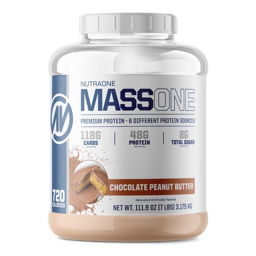 NutraOne Massone Mass Gainer Protein Powder Gain Mass Protein Meal Replacemen...