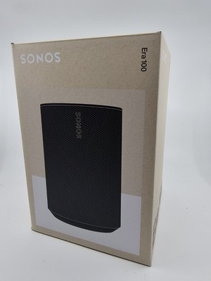 Sonos Era 100 Streaming-Lautsprecher NEU OVP Ungeöffnet Schwarz Smart Speacker