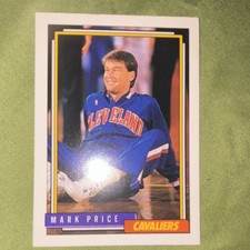 Topps 1992-93 Mark Price #379 Cleveland Cavaliers Basketball Card