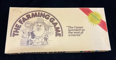 Vintage 1970s Farming Game- Created by The American Farmer Board Game Complete