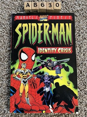 Marvels Finest Spider-Man Identity Crisis Trade Paperback TPB OOP Water Damage