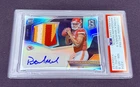 2017 Patrick Mahomes Spectra Rookie Patch Auto Prizm RPA 3/99 PSA 8 10 #204 SP