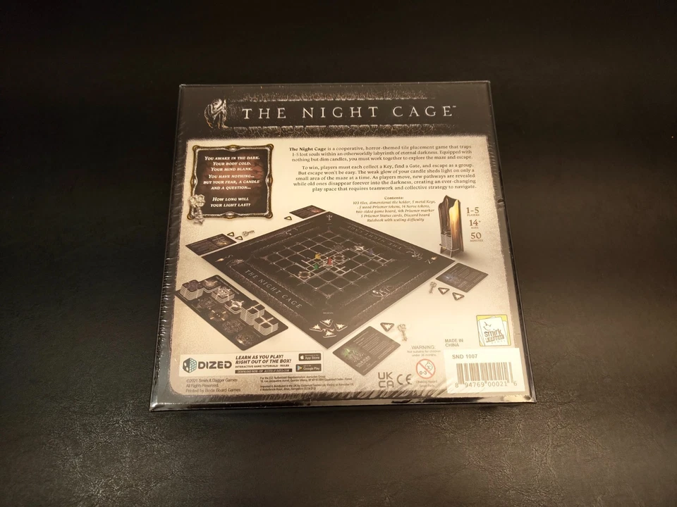 Expansión The Night Cage & The Shrieking Hollow - ¡Ediciones de lujo con tapetes de juego! Foto 3 de 4