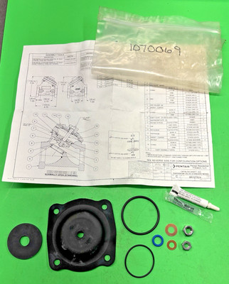 PENTAIR 1070069 AQUAMATIC 424 RA DIAPHRAGM & SEAL KIT (BUNA-N) V42-SERIES FS