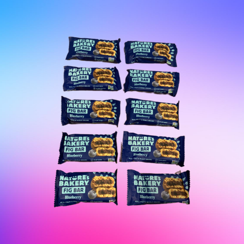 Nature’s Bakery Fig Bars Healthier Choice Blueberry 10 Count