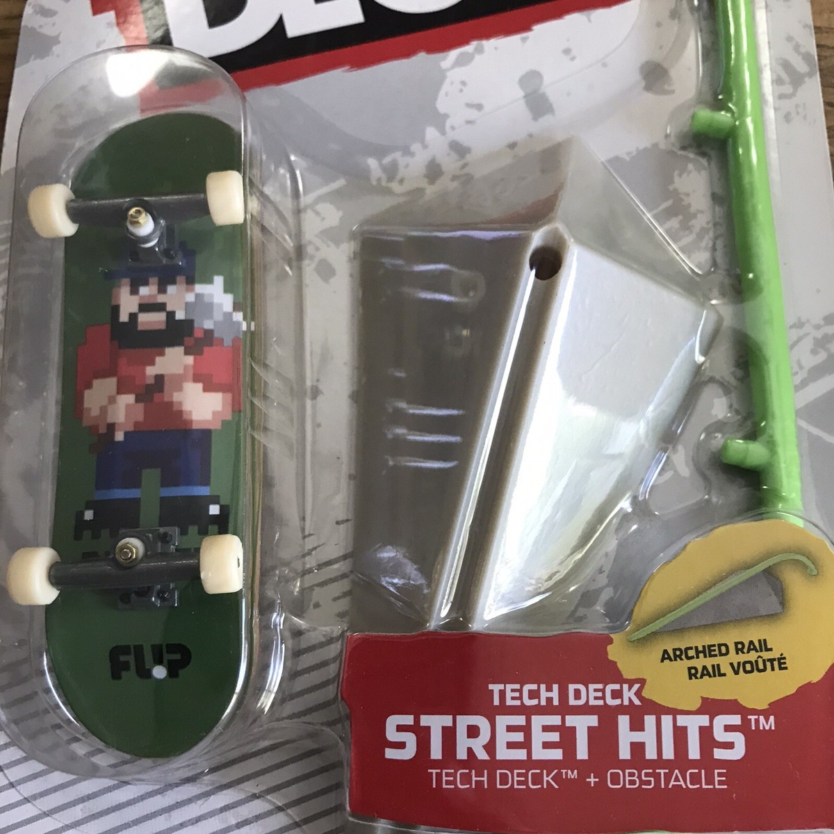 Tech Deck Street Hits New In Package Lumberjack Berger Flip Board