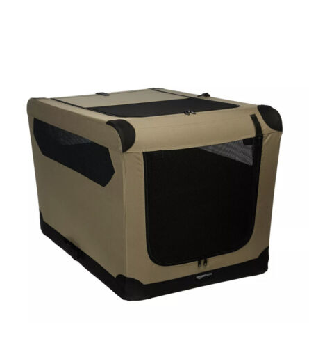Portable Folding Soft Dog Travel Crate Kennel L - 36&#034;