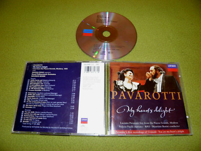 Pavarotti - Live From The Piazza Grande, Modena, 1993 - USA CD