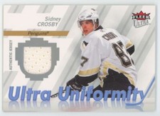2007-08 Fleer Ultra Uniformity SP Game Used Authentic Fabrics Sidney Crosby