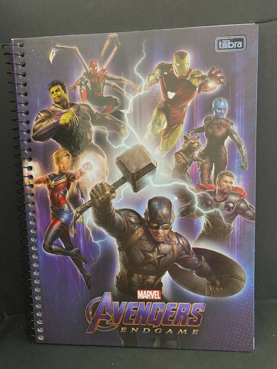 アベンジャーズエンドゲーム 【海外】ノート Marvel Endgame Spiral Bound Notebook Agenda 8x11