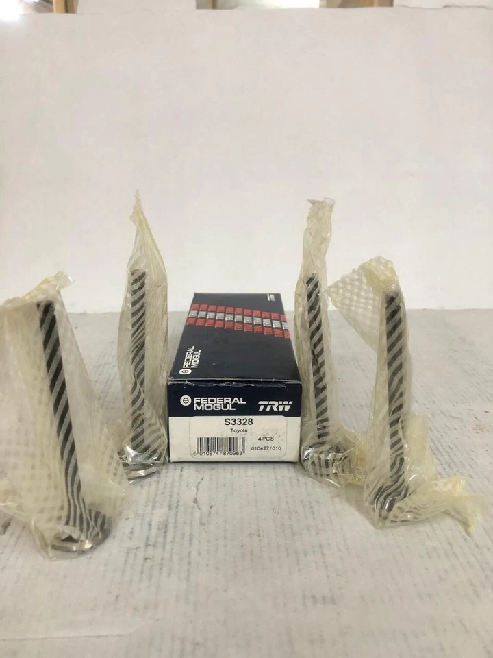4 件装 EXHAUST VALVE S3328 TRW 品牌 适合丰田 1.6 L GMC 卡罗拉 — 第 4/4 张图片