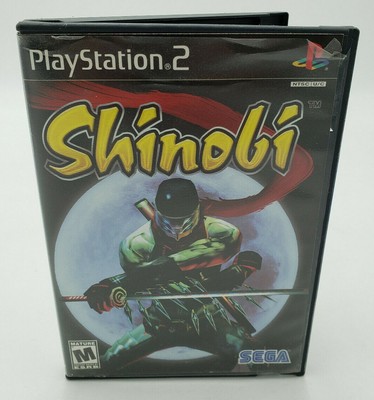 Shinobi Sony Playstation 2 02 Complete Wear On Top Of Disc Replacement Case Ebay