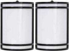 Cloudy Bay Dusk to Dawn LED Outdoor Wall Sconce,3000K /4000K /5000K Pair ORB
