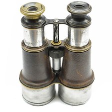 BRITISH ROSS BINOCULARS, 5x FIELD BINOCULARS MADE IN 1901