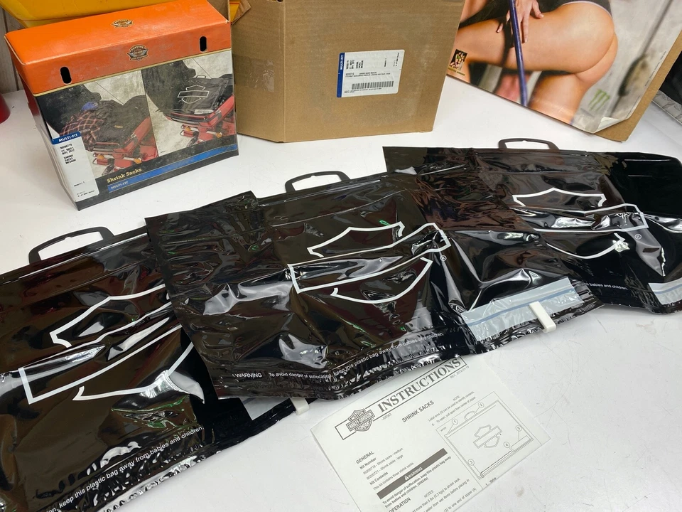 OEM New Genuine Harley Medium Shrink Sacks For Tour Pack Luggage Bag - Image 4 of 4
