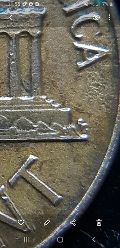 1966 Lincoln Cent Doubled Die Reverse FS-801 - Picture 7 of 8