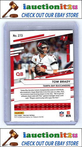 2022 Panini Prestige #273 Tom Brady RAW - Bild 2 von 2