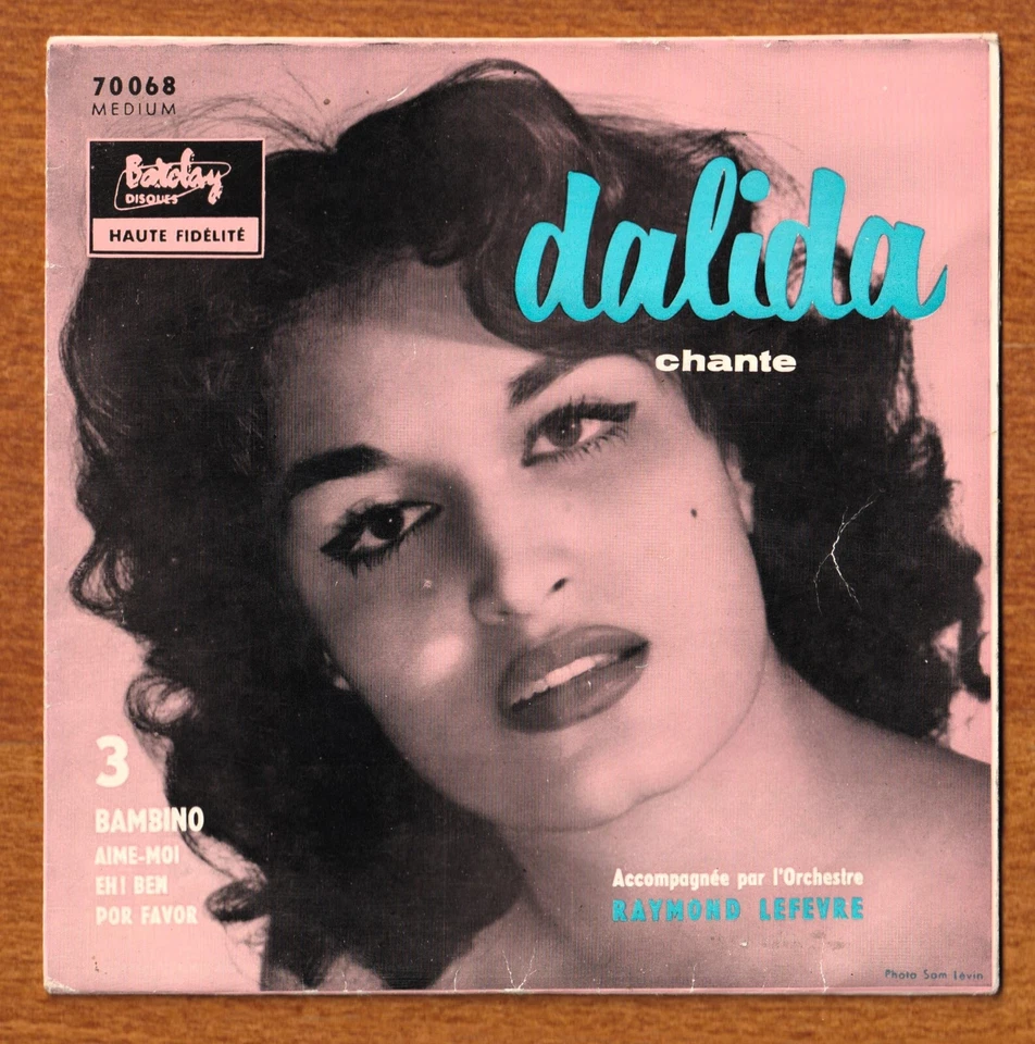 ⚠ VENDU EN L' ETAT ⚠ EP 1957 de DALIDA - Barclay N° 70068 Ⓜ Merci de bien lire ! - Photo 2/4