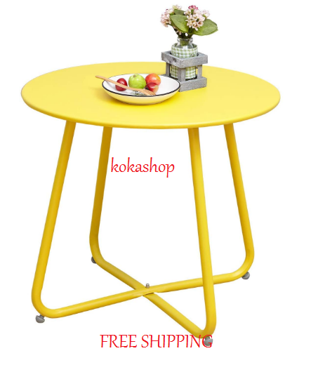 26 Recycled Earth Friendly Outdoor Patio Side Table Lime Green For Sale Online Ebay