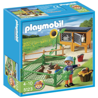 その他 Playmobil Country Rabbit Pen with Hutch Playmobil 6140 Country Rabbit Pen with Hutch | eBay